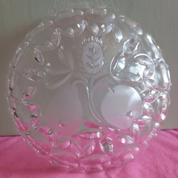 -Set of 2 crystal bowl - Picture 10 of 10